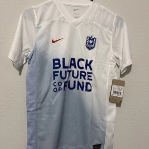 Nike Dri-Fit Seattle Reign FC NWSL 2024 Away Soccer Jersey Size Youth Large